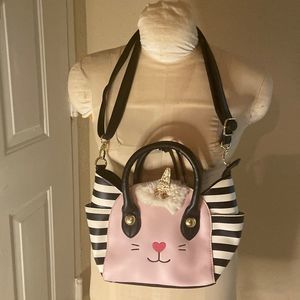 Betsy Johnson unicorn purse